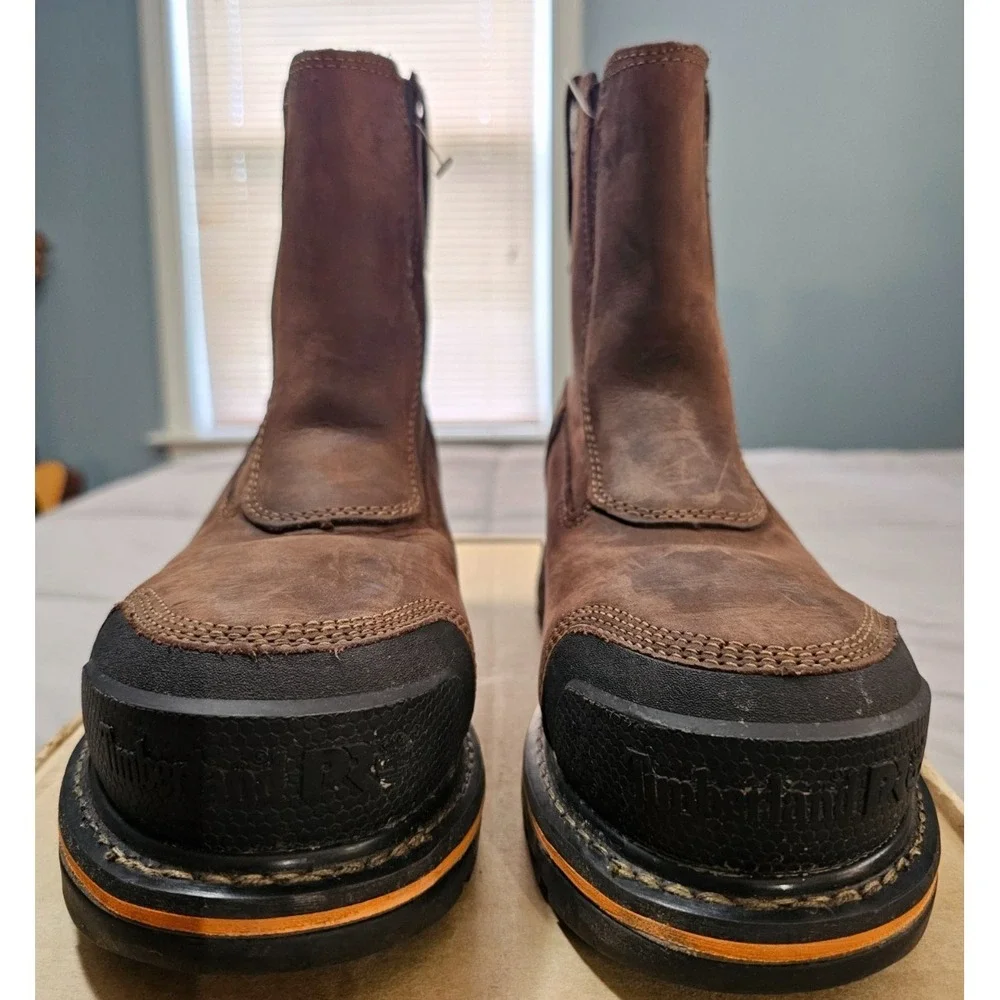 Timberland PRO® (Men's 7.5 M) True Grit™ Chelsea Comp-Toe Waterproof Work Boot